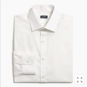 Jcrew men’s white button down slim fit size large